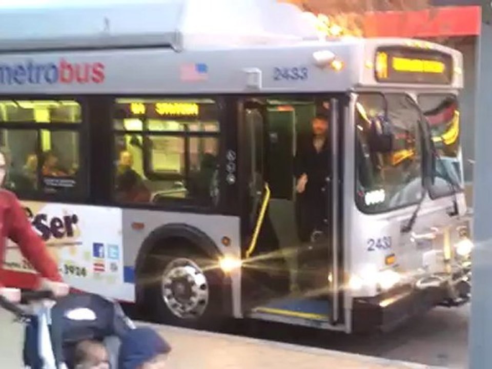 WHITE BOY TALKS SHIT ON THE BUS