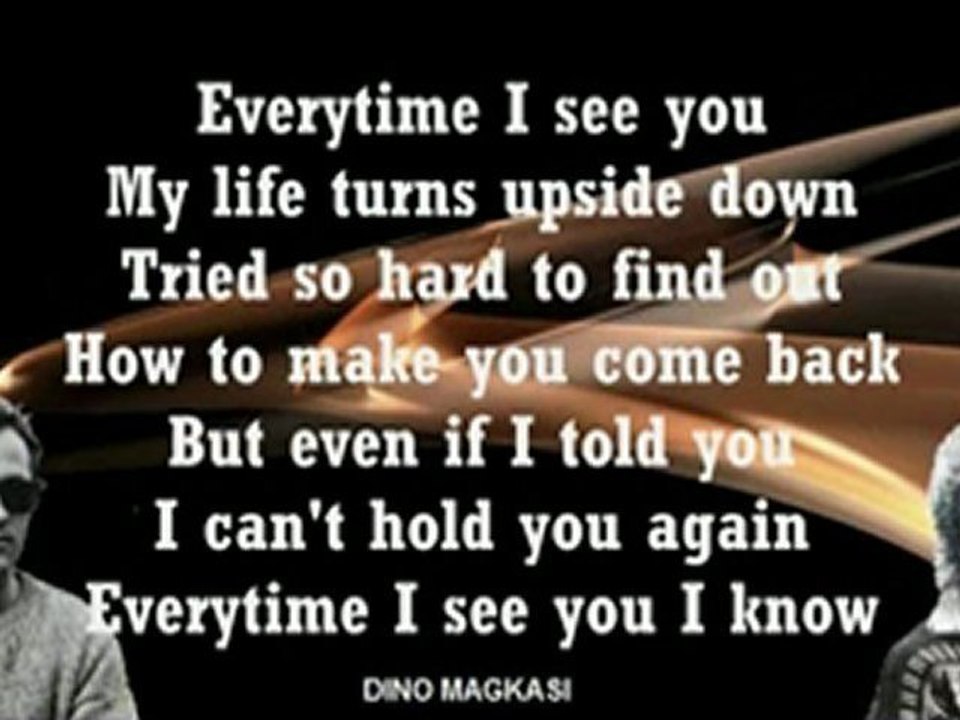 FRA LIPPO LIPPI - EVERYTIME I SEE YOU - LYRICS VIDEO OYE MAGKASI