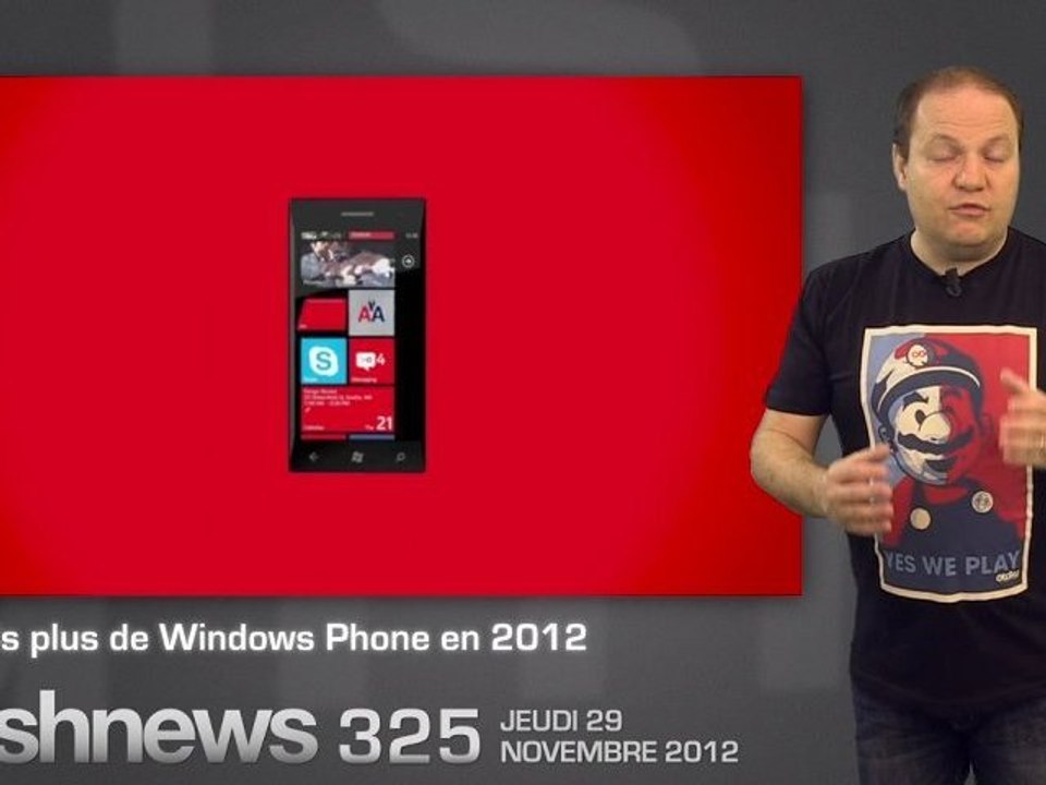 freshnews #325 Windows Blue, 4x plus de Windows Phone en 2012, iam+ par Will.i.am. LQDJ : iTunes 11 (29/11/12)