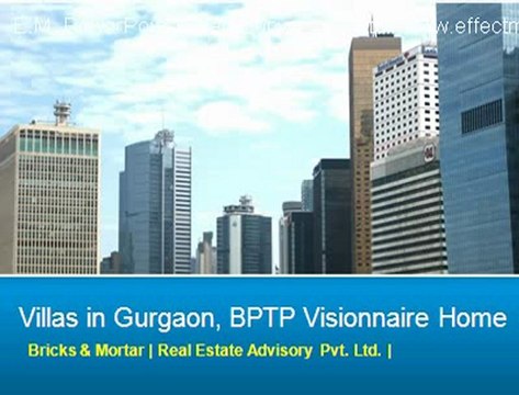 9650019966! Villas in Gurgaon, BPTP Visionnaire Homes, BPTP Projects Gurgaon