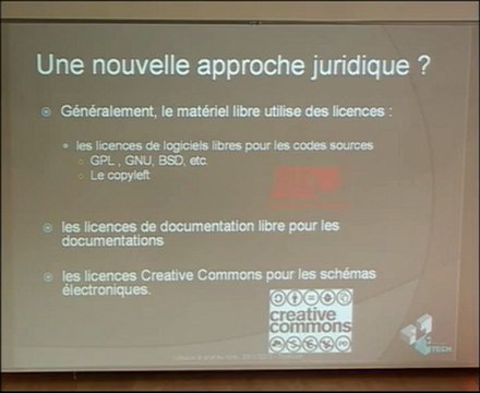 Conférences : Le droit au libre (partie 5)