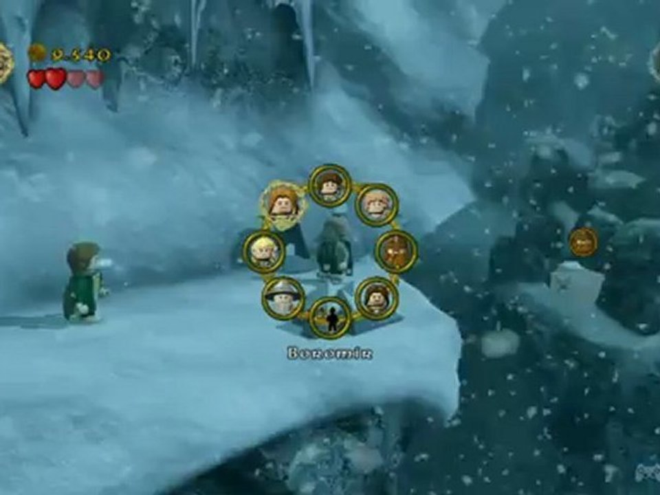 Soluce LEGO Le Seigneur des Anneaux - Guide du mode histoire : Le Col De Caradhras partie 4