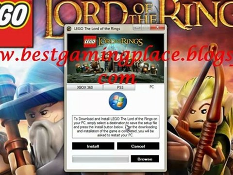 LEGO The Lord of the Rings Game Skidrow Crack leaked - Free Download