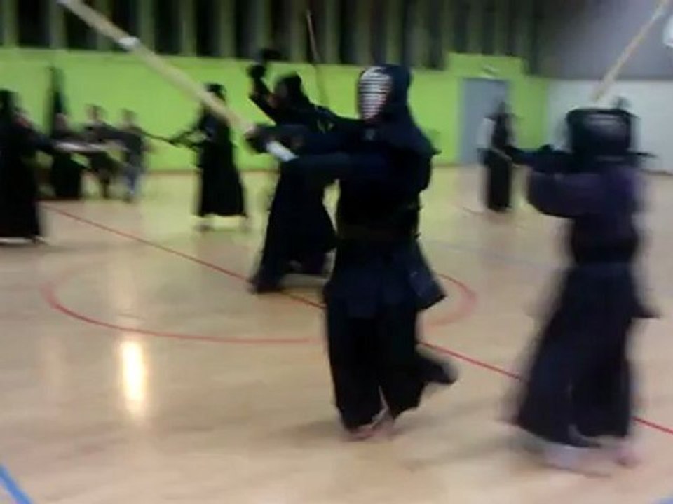 Passage de grade Kyu Lyon 2012 : Geiko de Jean Baptiste