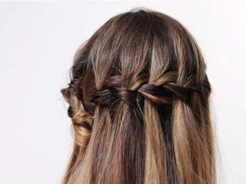 How to do a waterfall plait
