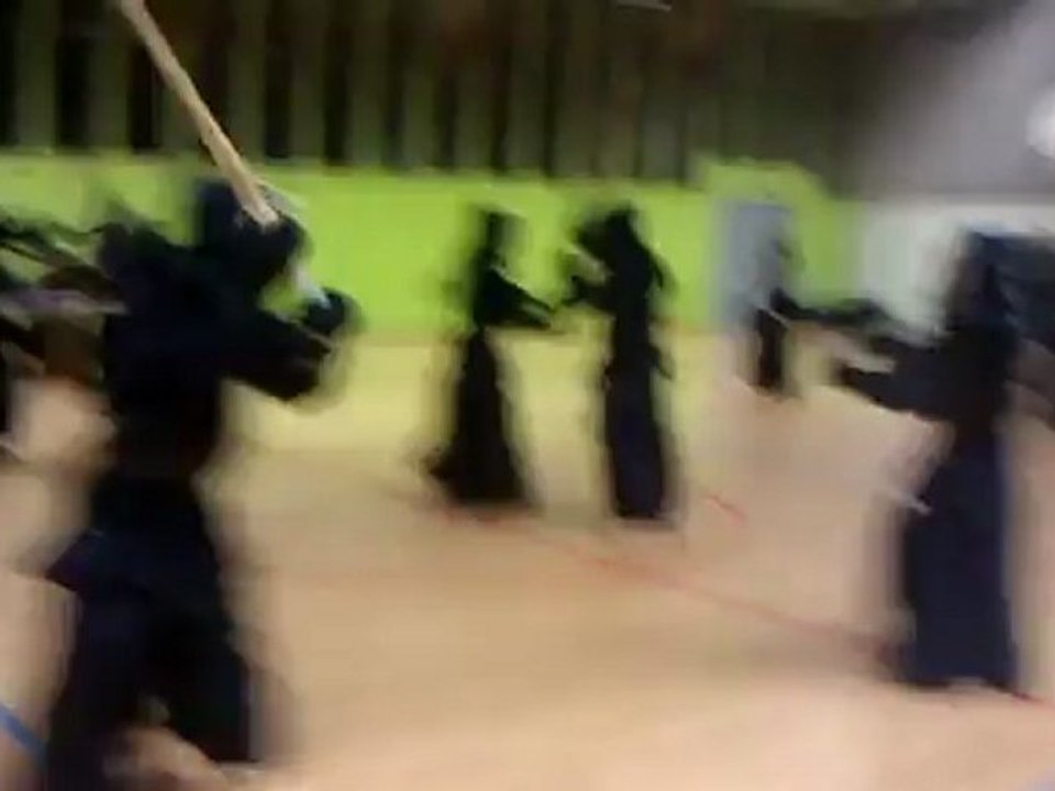 Passage de grade Kyu Lyon 2012 : Geiko de Jean Baptiste