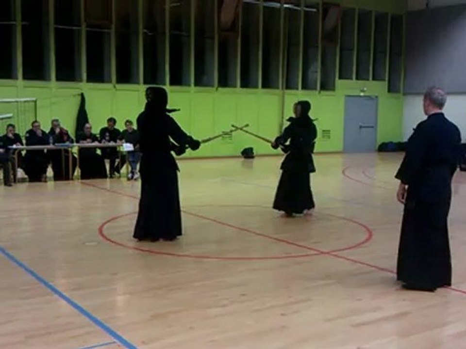 Passage de grade Kyu Lyon 2012 : Geiko de Jean Baptiste