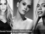 Top 10 Sexiest Female Singers: Modern Edition