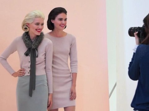 Behind the Scenes AutumnWinter 2012 Jayne Blight styles Grace Kelly Redux