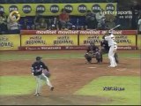 Caribes madrugó a Gallagher y vencieron a los Leones 7 carreras por 4