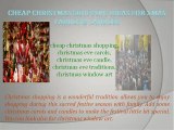 Cheap Christmas Shopping Ideas for Xmas Carols & Candles