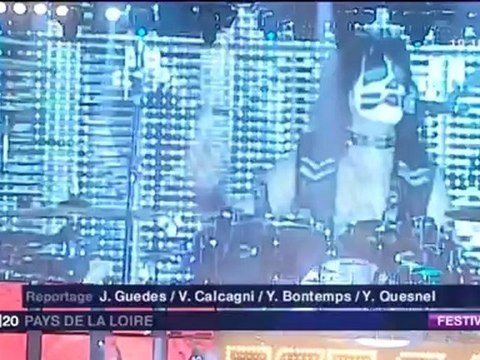 Kiss au Hellfest 2010 sur France 3