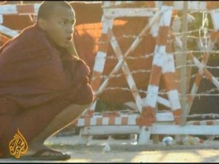 Riot police break up Myanmar copper protest