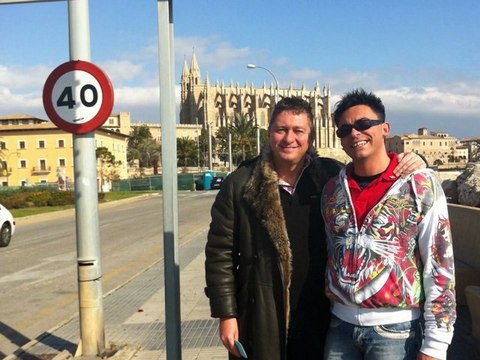 Hubert Fella und Matthias Mangiapane in Mallorca Palma Playa de Palma Riu Bravo Palma
