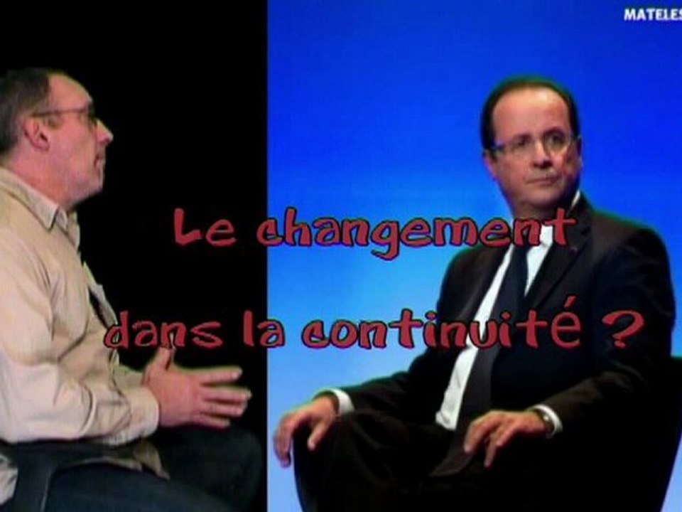 F. Hollande - Le changement dans la continuité ?