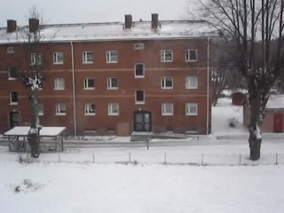 Première neige de la saison