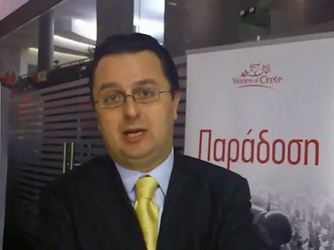 Ο πρόεδρος του Δικτύου Οινοπαραγωγών Κρήτης, Ν. Μηλιαράκης, στην κάμερα του NEWS 247 (2)