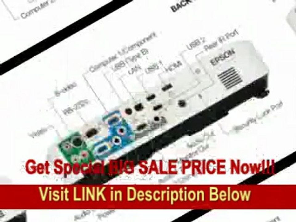 [BEST PRICE] Epson PowerLite 1925W Business Projector (WXGA Resolution 1280x800) (V11H314020)