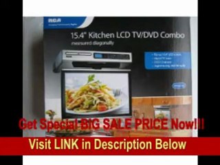 [SPECIAL DISCOUNT] RCA Kitchen LCD TV/DVD Combo - 15.4 Under-Cabinet
