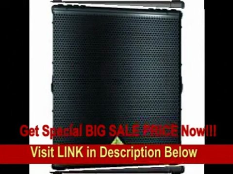 [SPECIAL DISCOUNT] Behringer EUROLIVE B1800D-PRO High-Performance Active 1400-Watt 18-inch PA Subwoofer With Built-In Stereo Crossover