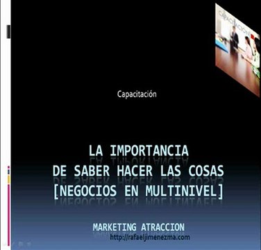La-Importancia-de-Saber-Hacer-Las-Cosas-Negocios-En-Multinivel