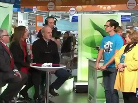 14/11/12 Telelibertà Piacenza - I piatti vostri. Andrea Cocco all'Ipercoop Gotico intervista