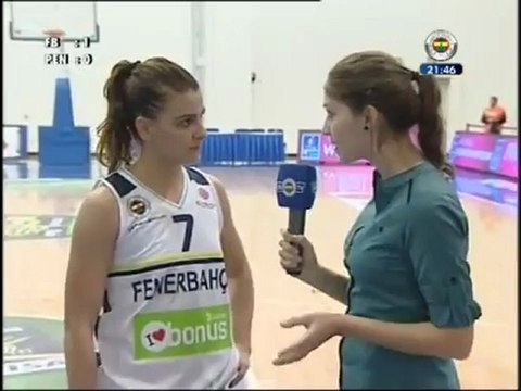 28 Kasım 2012 Fenerbahçe Good Angels Kosice Maçı Sonrası Birsel Vardarlı Röportajı