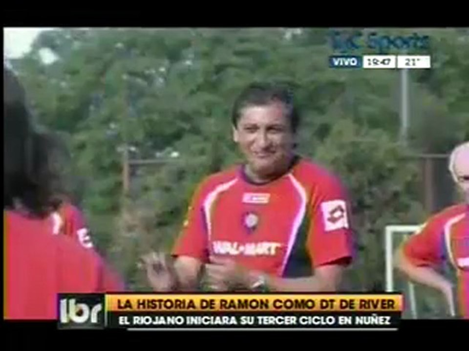 La historia de Ramon Diaz como DT de River