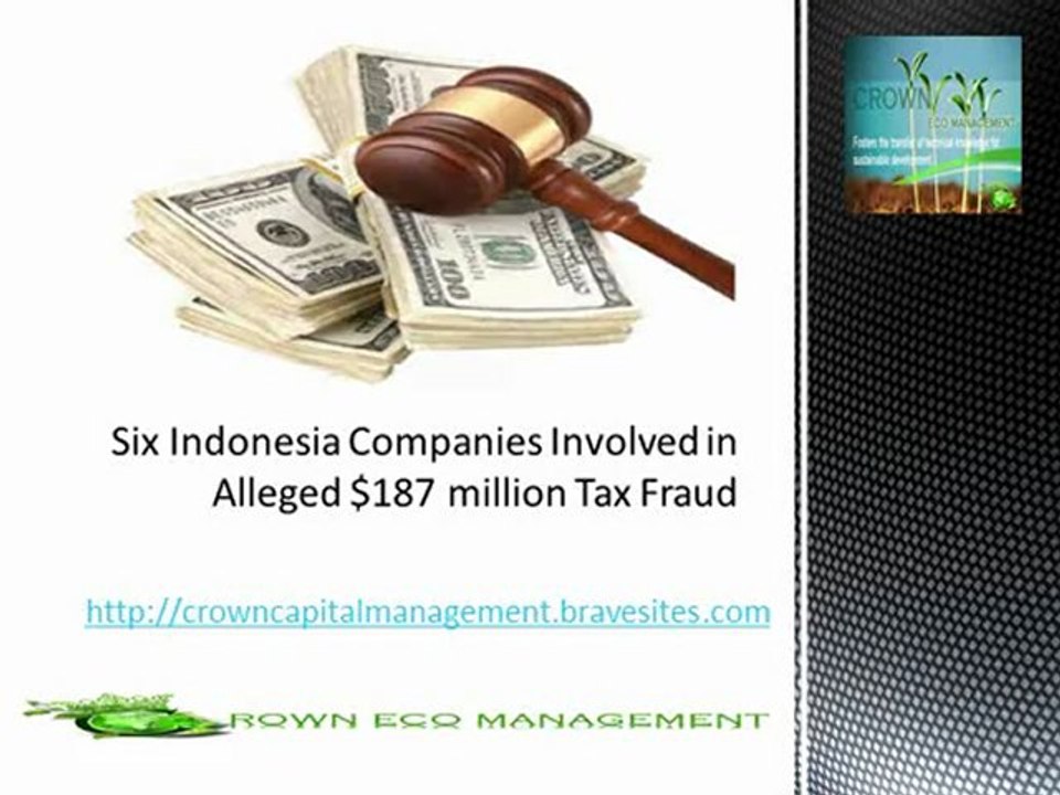 Crown Capital Eco Management - Tax Fraud