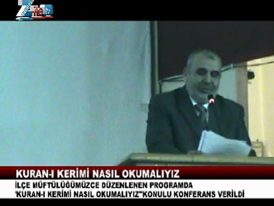 Kuranı kerimi nasıl okumalıyız konferans kadir özköse