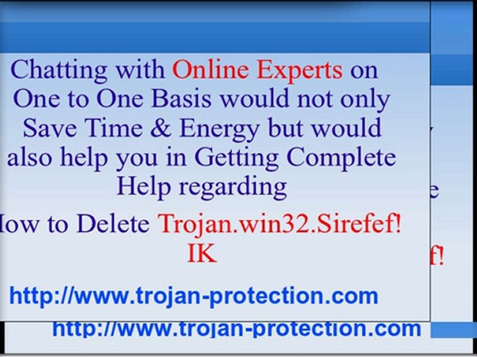 Uninstall Trojan.win32.Sirefef!IK from PC