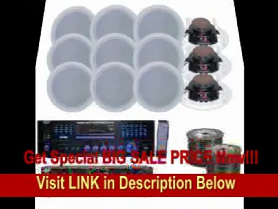 [REVIEW] KTHSP128DV - 6 Room Home In-Ceiling Speakers W/DVD/MP3 Amp System