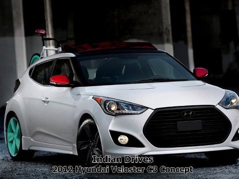Hyundai Veloster C3 Roll Top Concept: LA Auto Show