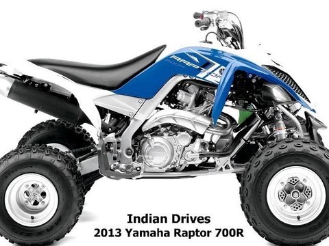 2013 Yamaha Raptor 700R : Racing Bike