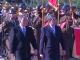 Bulgaristan Cumhurbaşkanı Plevneliev Çankaya Köşkü'nde