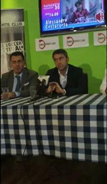 Billy Costacurta talks about the bench of AC Milan