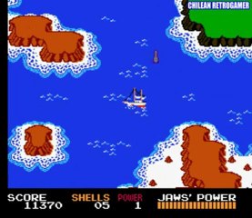Jaws (NES) - Gameplay with Commentary