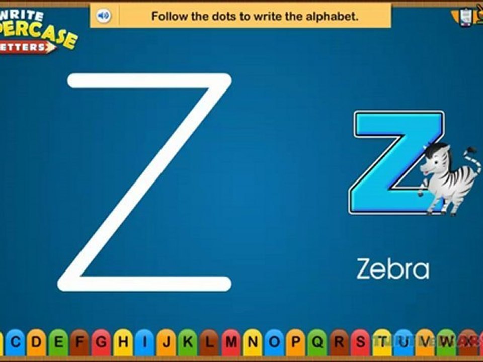 Write Uppercase Letters