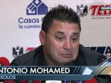 Mohamed tras la victoria ante Toluca.mov