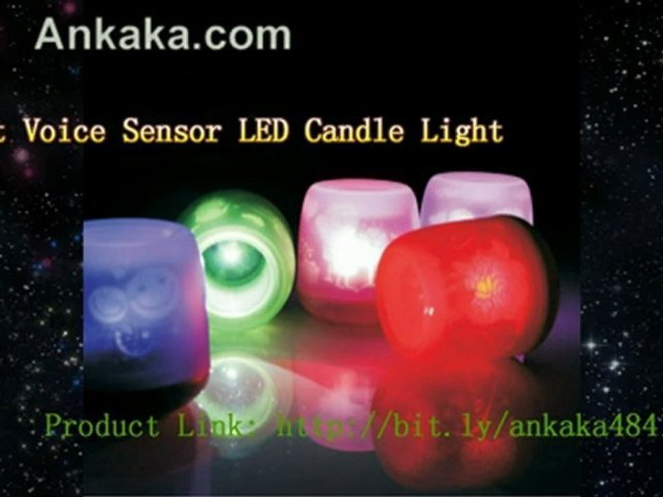 Instruction On How To Use Voice Activated LED Light Candle