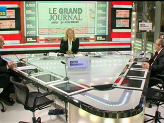 Download Video: 29/11 BFM : Le Grand Journal d’Hedwige Chevrillon -  Alain Rousset et Bernard Van Craeynest 2/4