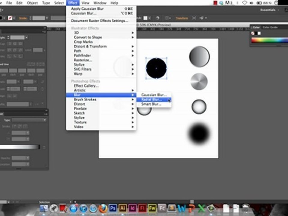 Créatiim - Les dégradés dans les contours sur Illustrator CS6