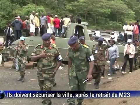 RDC: des policiers congolais arrivent à Goma