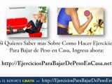 Ejercicios Para Bajar de Peso En Casa De Manera Efectiva