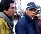 20121128 維新の会支持者が乱入 瓦礫試験焼却直前大阪市役所緊急抗議