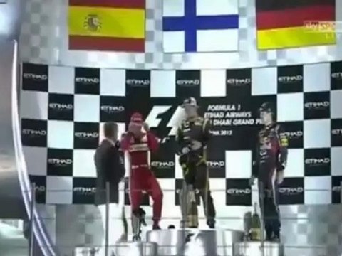 Kimi Räikkönen Radio Abu Dhabi GP 2012