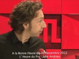 Julie Andrieu : L'heure du psy du 30/11/2012 dans A La Bonne Heure