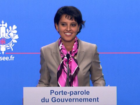 Point de presse du 10 octobre 2012 de Najat Vallaud-Belkacem