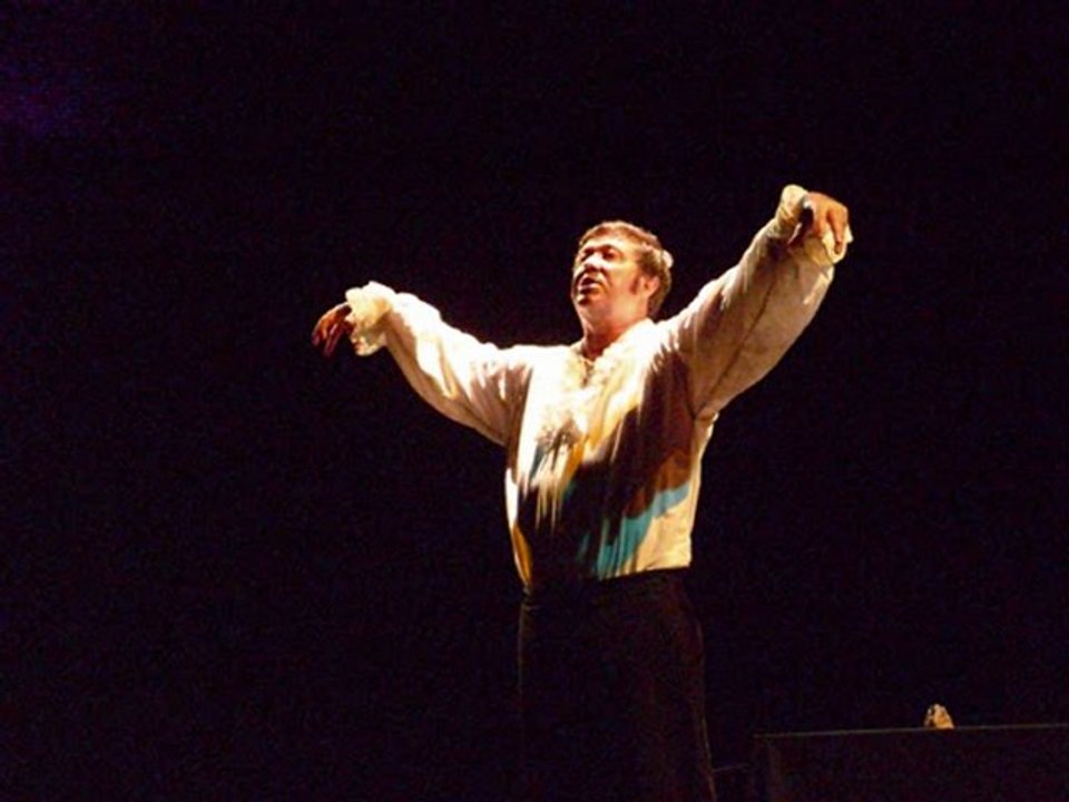 Le chene et le roseau de Jean de la fontaine par Jean marie Collin