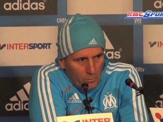 Olympique de Marseille / Baup : "On va faire front tous ensemble"